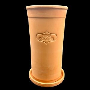 Vintage Italian Vino Fresco Terra Cotta Wine Cooler Chiller by Himark